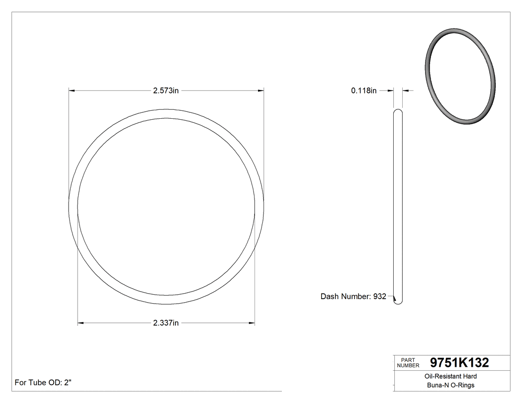 Technical drawing - 9751K132